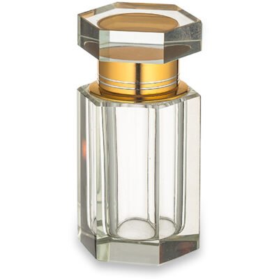 כלי לבשמים מקריסטל 9 ס"מ עם ציפורן