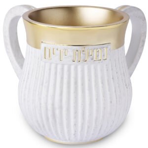 נטלה מהודרת מפולימר ציפוי זהב 14 ס"מ