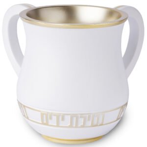 נטלה מהודרת מפולימר ציפוי זהב 14 ס"מ