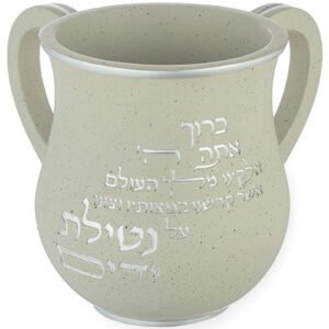 נטלה מהודרת מפולימר ציפוי זהב 14 ס"מ