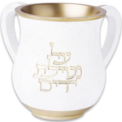 נטלה מהודרת מפולימר ציפוי זהב 14 ס"מ