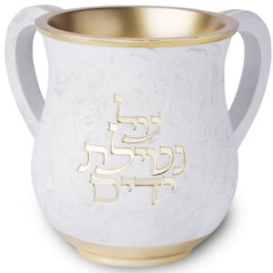 נטלה מהודרת מפולימר ציפוי זהב 14 ס"מ