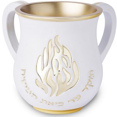 נטלה מהודרת מפולימר ציפוי זהב 14 ס"מ