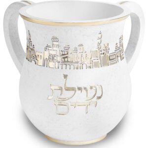 נטלה מהודרת מפולימר ציפוי זהב 14 ס"מ