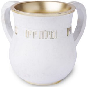 נטלה מהודרת מפולימר ציפוי זהב 14 ס"מ