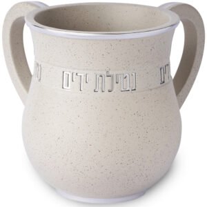 נטלה מהודרת מפולימר ציפוי כסף 14 ס"מ