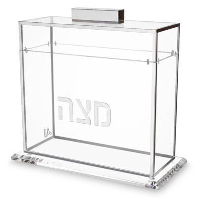 כלי למצה מאקריליק מהודר 22x26 ס"מ